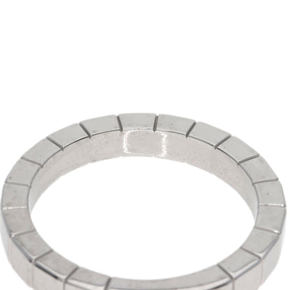 CARTIER Laniere # 54 Ring K18 White Gold Ladies [Used]