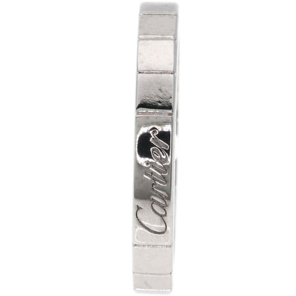 CARTIER Laniere # 54 Ring K18 White Gold Ladies [Used]