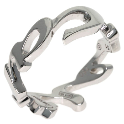 CARTIER Signature - 2004 Christmas Limited Edition #51 Ring K18 White Gold Ladies [Used]
