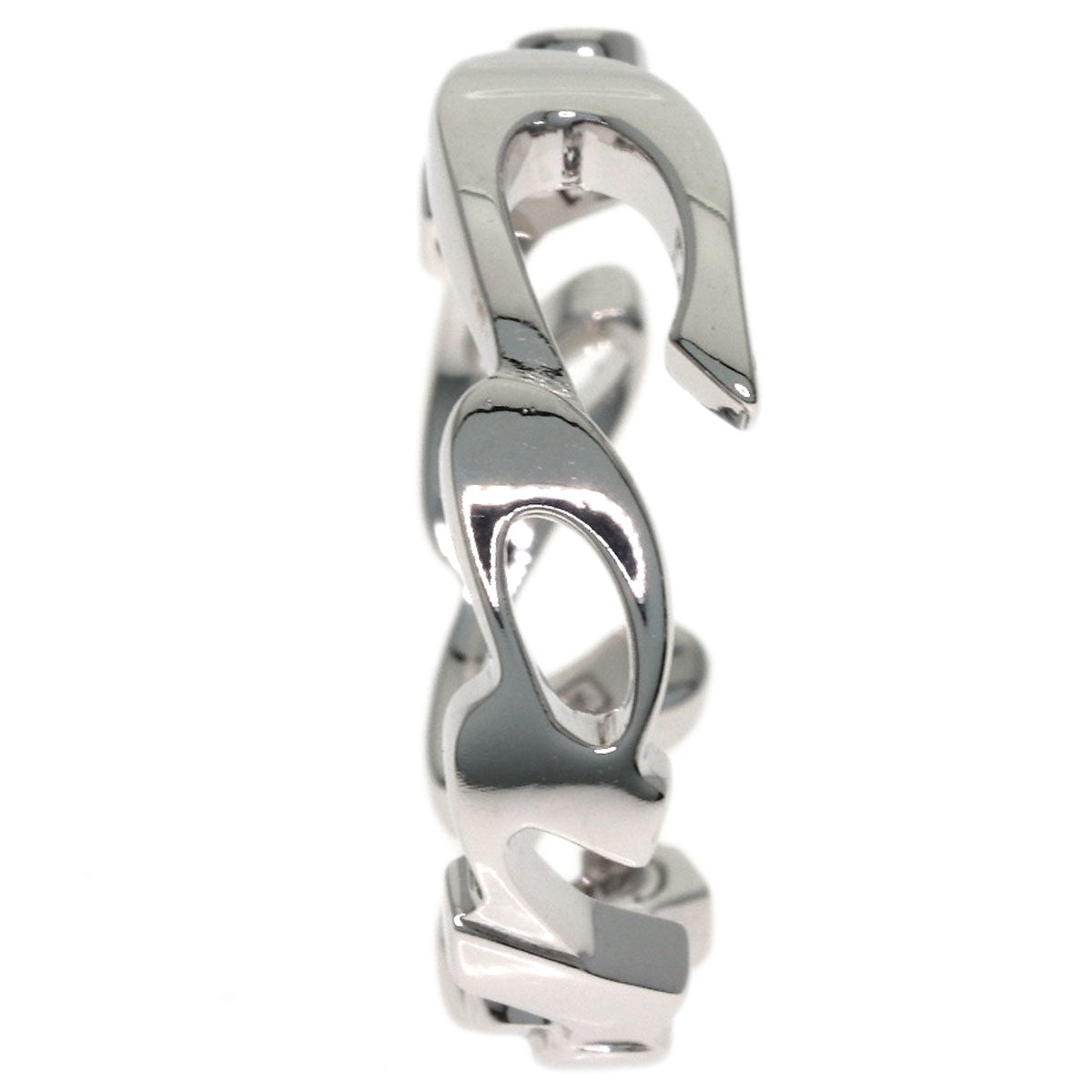 CARTIER Signature - 2004 Christmas Limited Edition #51 Ring K18 White Gold Ladies [Used]
