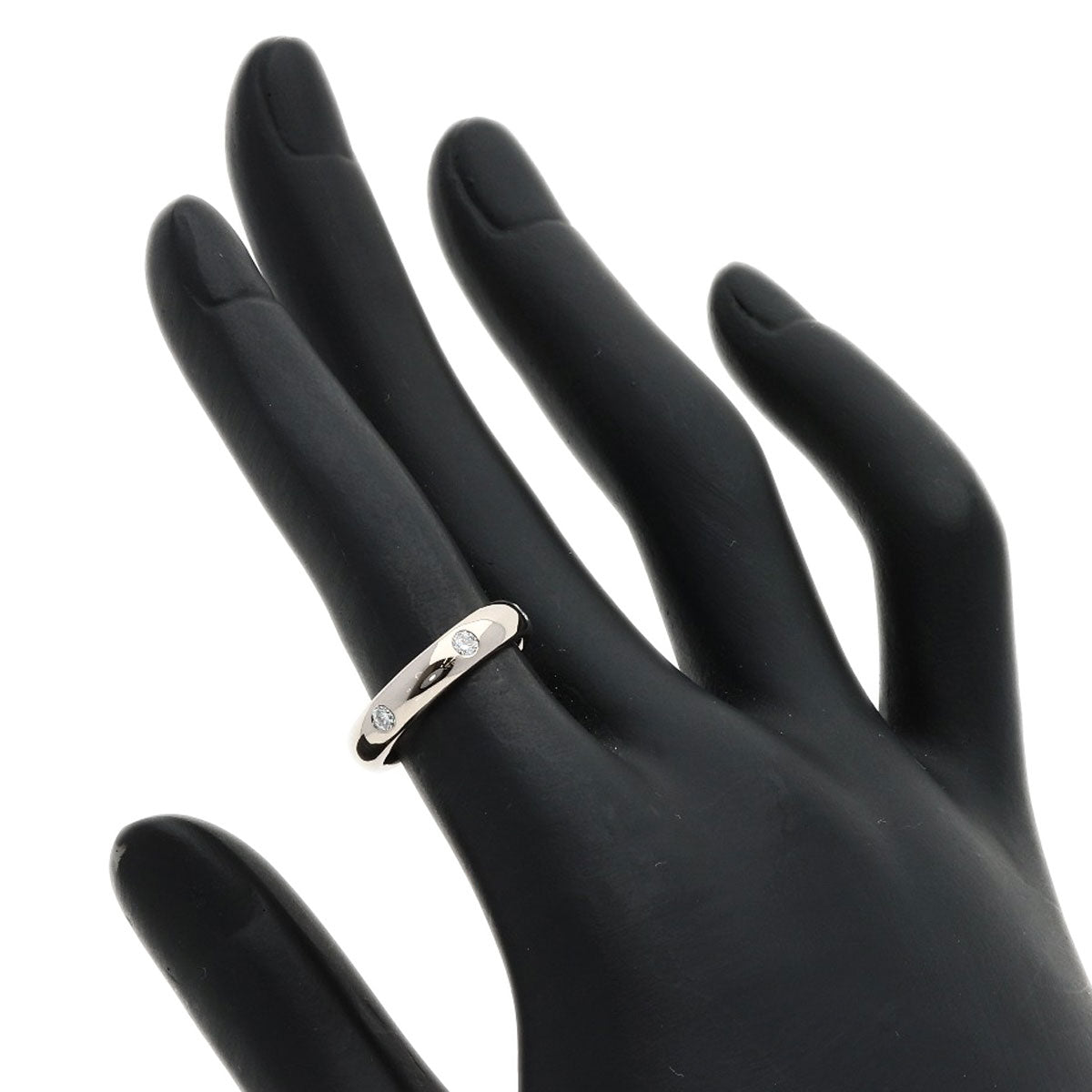 CARTIER Stella 6P Diamond #49 Ring K18 White Gold Ladies [Used]
