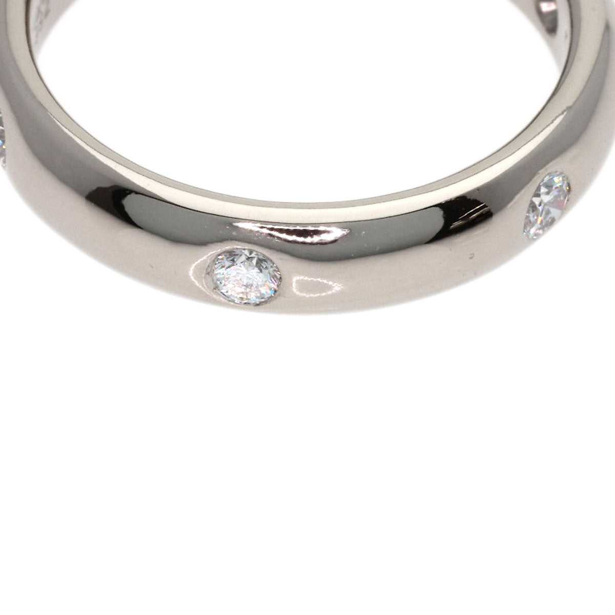 CARTIER Stella 6P Diamond #49 Ring K18 White Gold Ladies [Used]