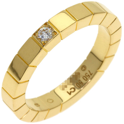 CARTIER Raniere 1P Diamond #50 Ring K18 Yellow Gold Ladies [Used]
