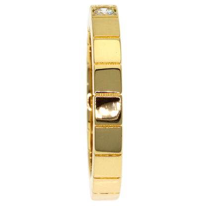 CARTIER Raniere 1P Diamond #50 Ring K18 Yellow Gold Ladies [Used]