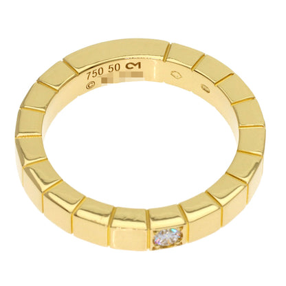 CARTIER Raniere 1P Diamond #50 Ring K18 Yellow Gold Ladies [Used]