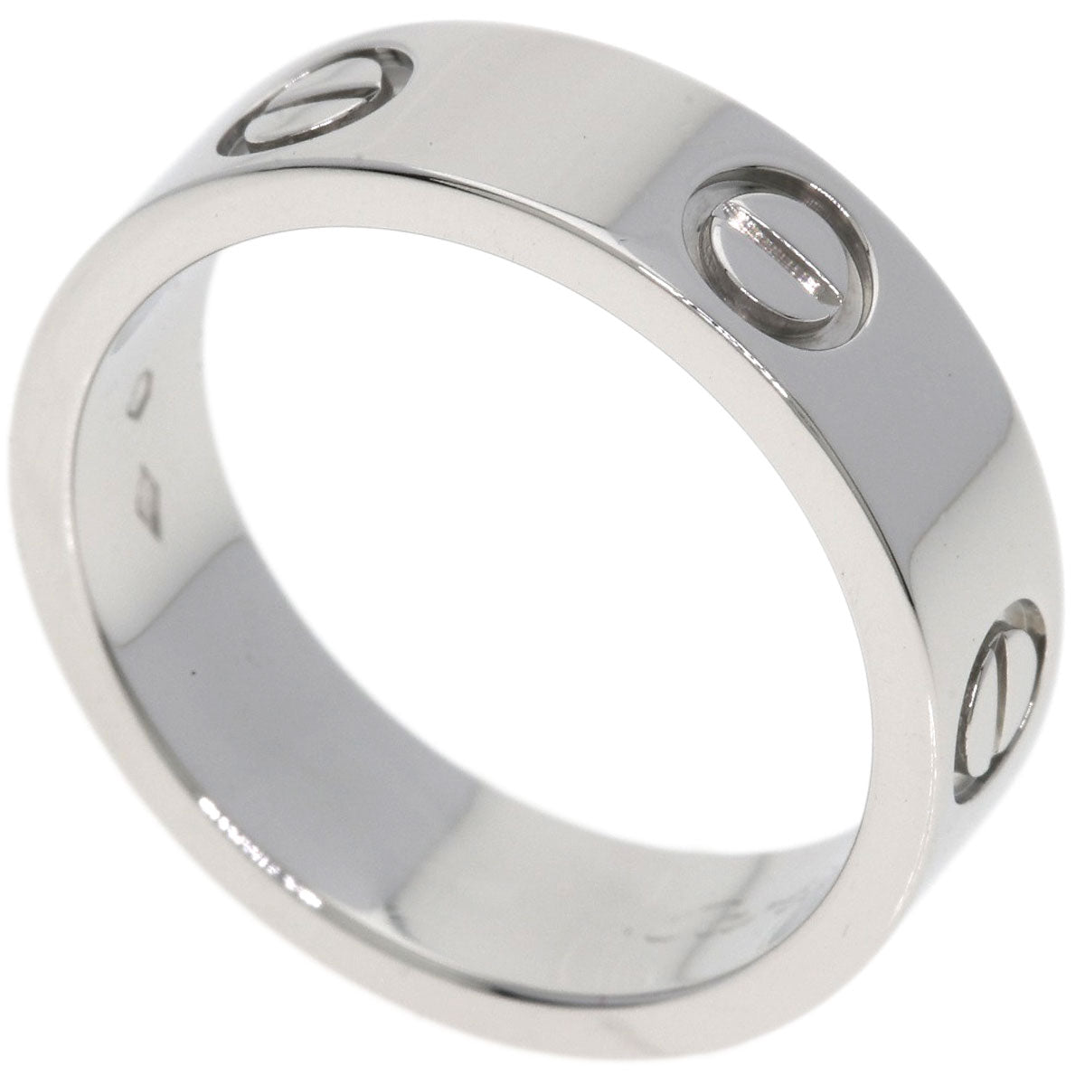 CARTIER love ring #53 Ring Platinum PT950 Ladies [Used]