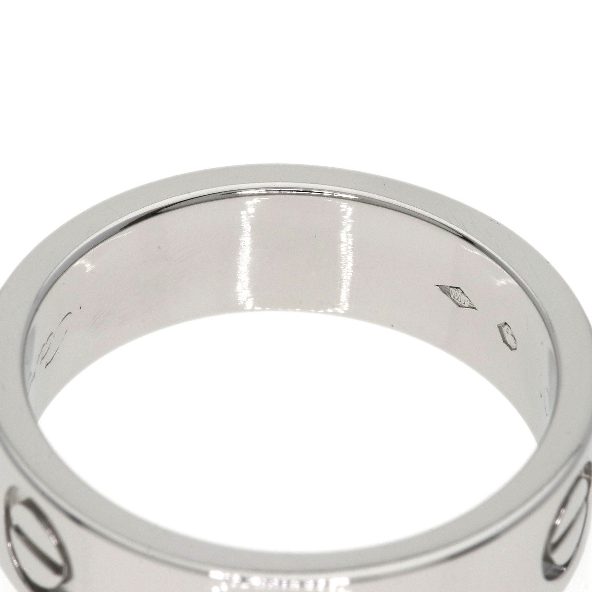 CARTIER love ring #53 Ring Platinum PT950 Ladies [Used]