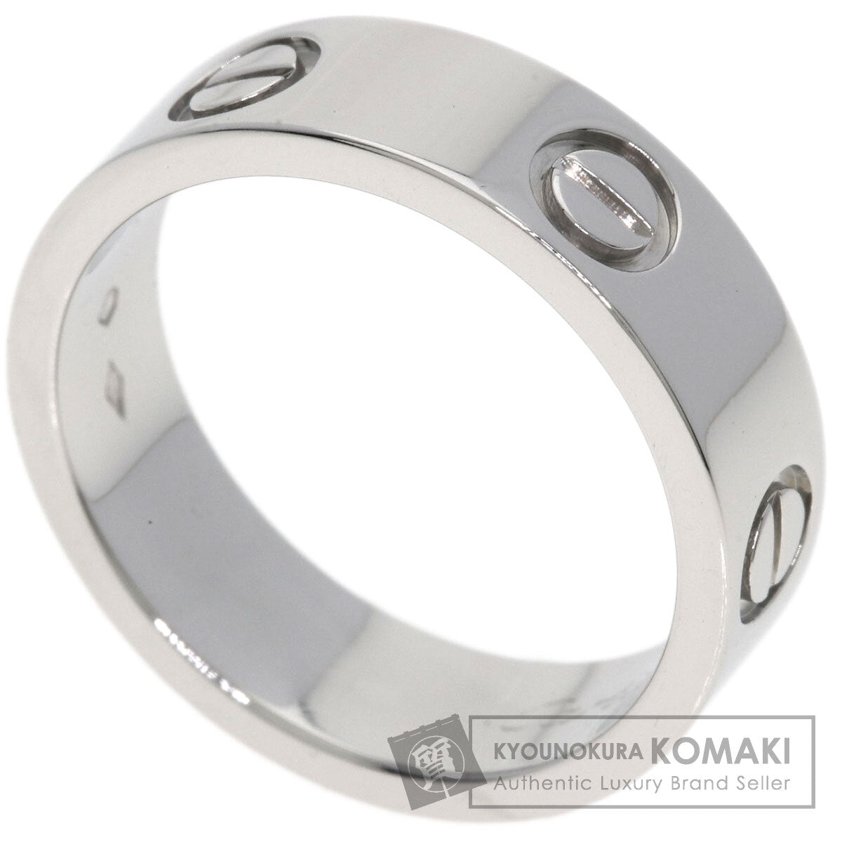 CARTIER love ring #53 Ring Platinum PT950 Ladies [Used]