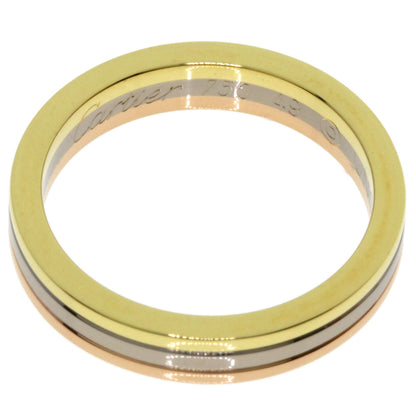 CARTIER Three colors # 49 Ring K18 Yellow Gold K18 White GoldLadies [Used]
