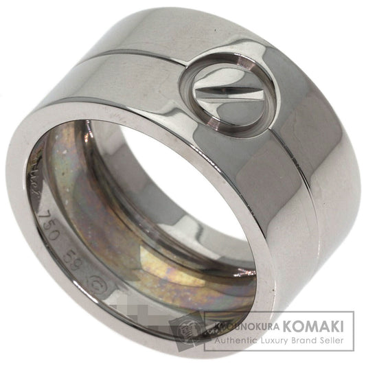 CARTIER High Love Ring #59 Ring K18 White Gold Ladies [Used]