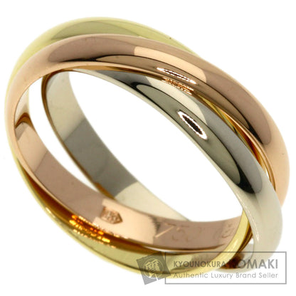 CARTIER Trinity SM #49 Ring K18 Yellow Gold K18 White GoldLadies [Used]