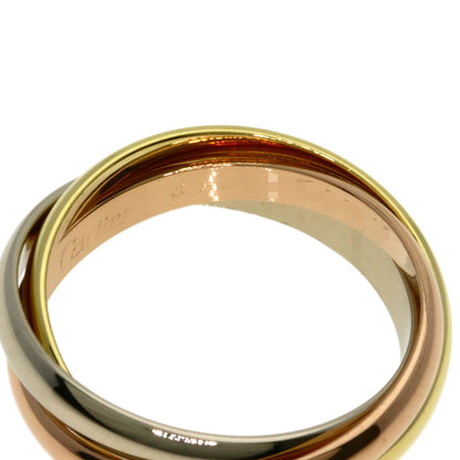 CARTIER Trinity SM #49 Ring K18 Yellow Gold K18 White GoldLadies [Used]