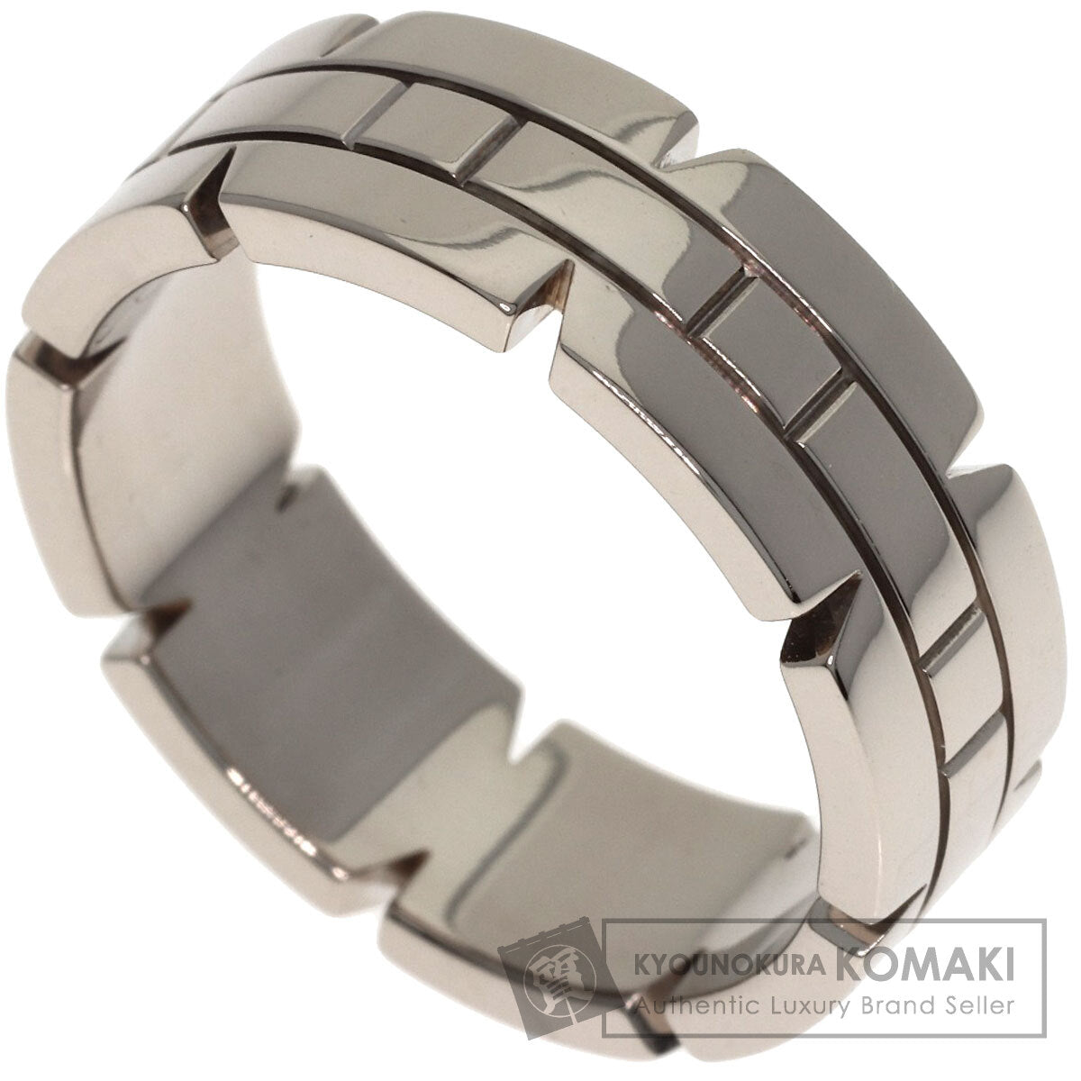 CARTIER PANTHERE #60 Ring K18 White Gold Ladies [Used]