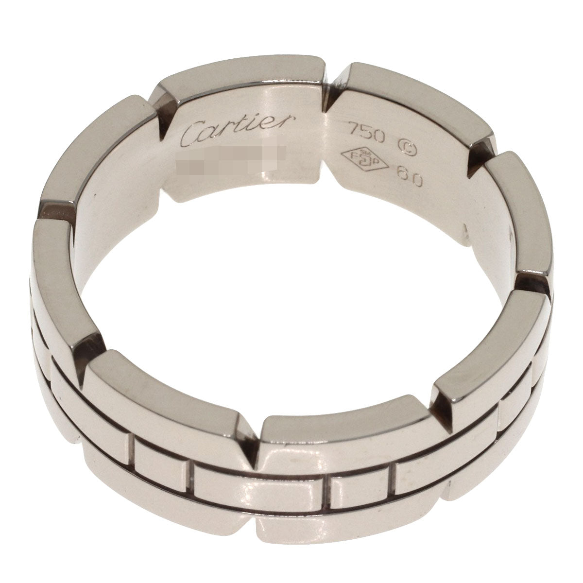 CARTIER PANTHERE #60 Ring K18 White Gold Ladies [Used]