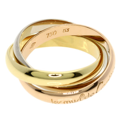 CARTIER Trinity #53 Ring K18 Yellow Gold 18K Pink GoldLadies [Used]