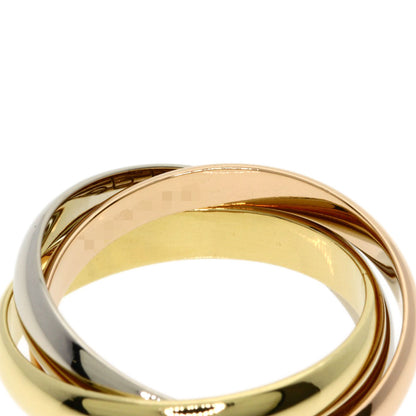 CARTIER Trinity #53 Ring K18 Yellow Gold 18K Pink GoldLadies [Used]