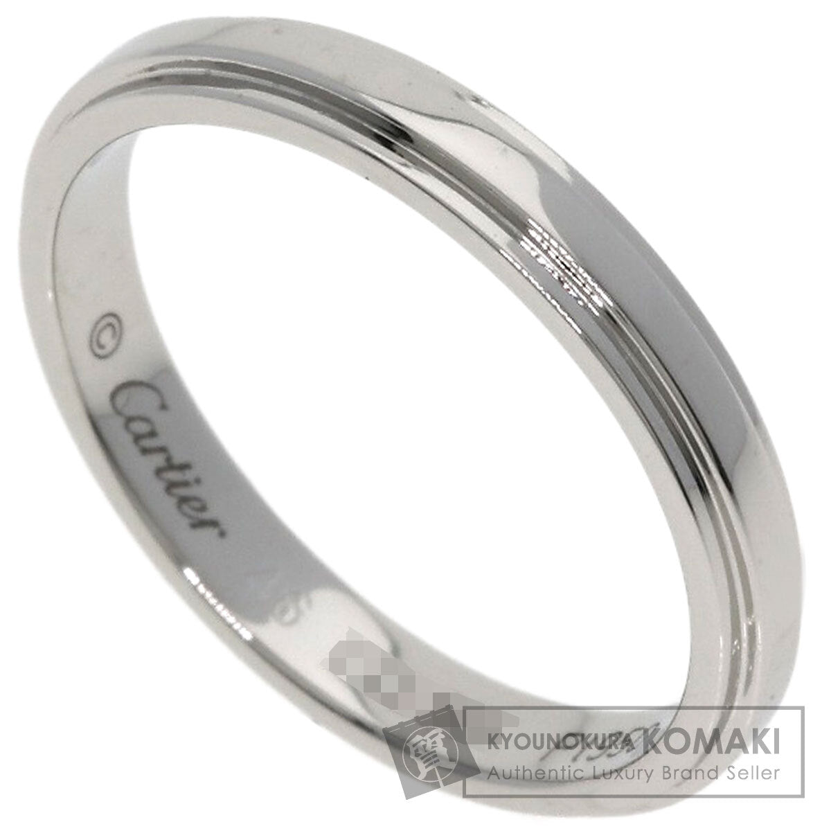 CARTIER D'Amour Wedding #46 Ring Platinum PT950 Ladies [Used]