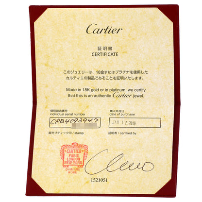 CARTIER D'Amour Wedding #46 Ring Platinum PT950 Ladies [Used]