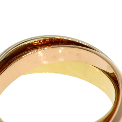 CARTIER Trinity #53 Ring K18 Yellow Gold 18K Pink GoldLadies [Used]