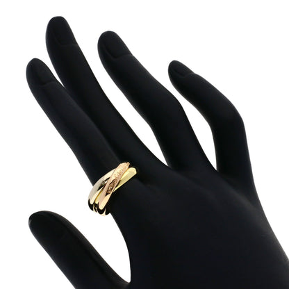 CARTIER Trinity #53 Ring K18 Yellow Gold 18K Pink GoldLadies [Used]