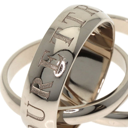 CARTIER Trinity 1998 Christmas Limited Edition #46 Ring K18 White Gold Ladies [Used]