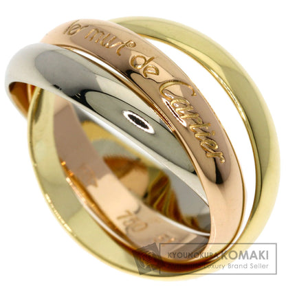 CARTIER Trinity #51 Ring K18 Yellow Gold 18K Pink GoldLadies [Used]