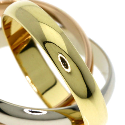 CARTIER Trinity #51 Ring K18 Yellow Gold 18K Pink GoldLadies [Used]