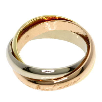 CARTIER Trinity #53 Ring K18 Yellow Gold 18K Pink GoldLadies [Used]