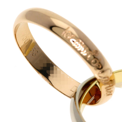 CARTIER Trinity #53 Ring K18 Yellow Gold 18K Pink GoldLadies [Used]