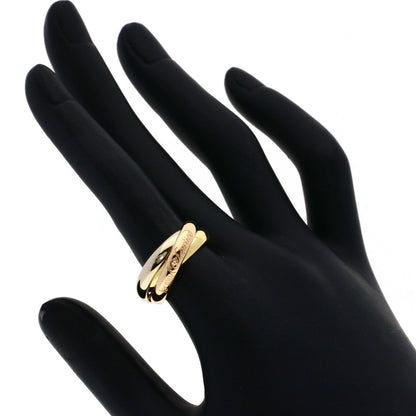 CARTIER Trinity #53 Ring K18 Yellow Gold 18K Pink GoldLadies [Used]