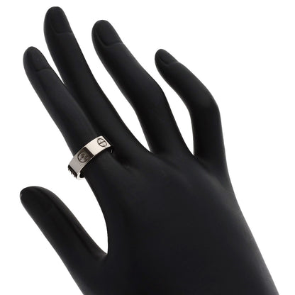 CARTIER love ring #50 Ring K18 White Gold Ladies [Used]