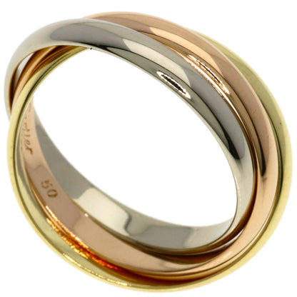 CARTIER Trinity SM #50 Ring K18 Yellow Gold K18 White GoldLadies [Used]