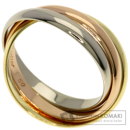 CARTIER Trinity SM #50 Ring K18 Yellow Gold K18 White GoldLadies [Used]