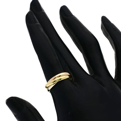 CARTIER Trinity SM #50 Ring K18 Yellow Gold K18 White GoldLadies [Used]