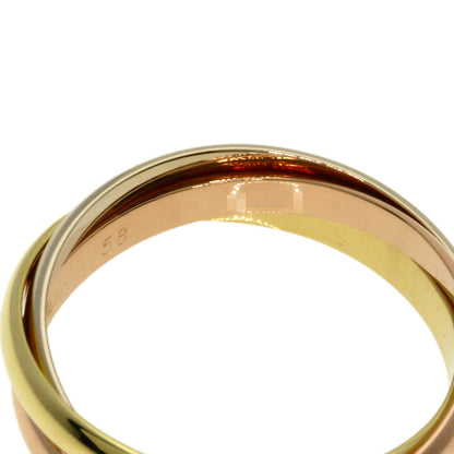 CARTIER Trinity SM #58 Ring K18 Yellow Gold K18 White GoldLadies [Used]