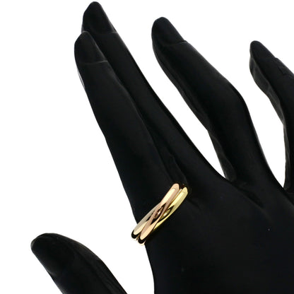 CARTIER Trinity SM #58 Ring K18 Yellow Gold K18 White GoldLadies [Used]