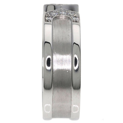 CARTIER C2 Ring Diamond SM #54 Ring K18 White Gold Ladies [Used]