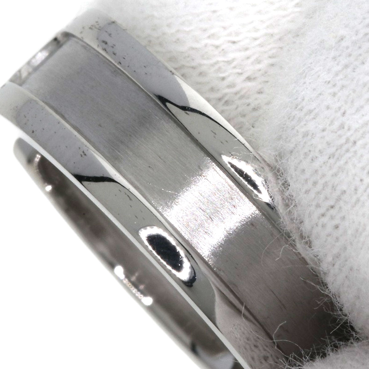 CARTIER C2 Ring Diamond SM #54 Ring K18 White Gold Ladies [Used]