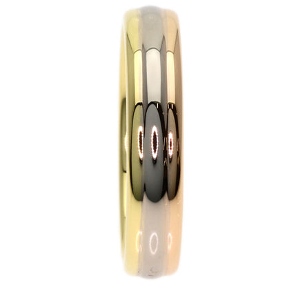 CARTIER 3 colors #54 Ring K18 Yellow Gold 18K Pink GoldLadies [Used]