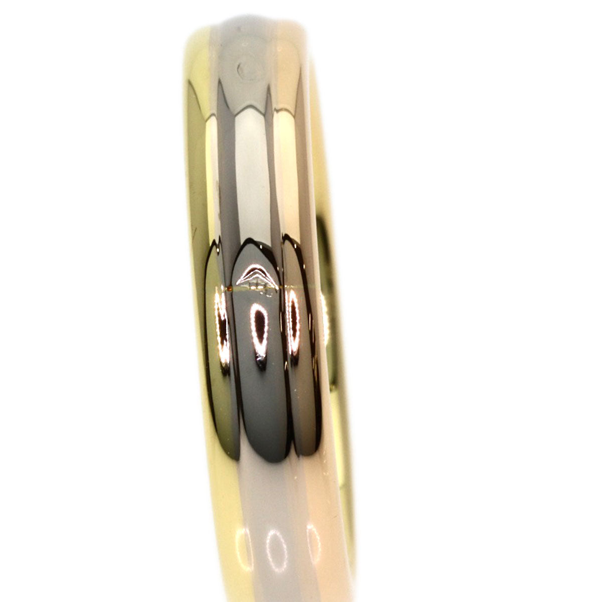 CARTIER 3 colors #54 Ring K18 Yellow Gold 18K Pink GoldLadies [Used]