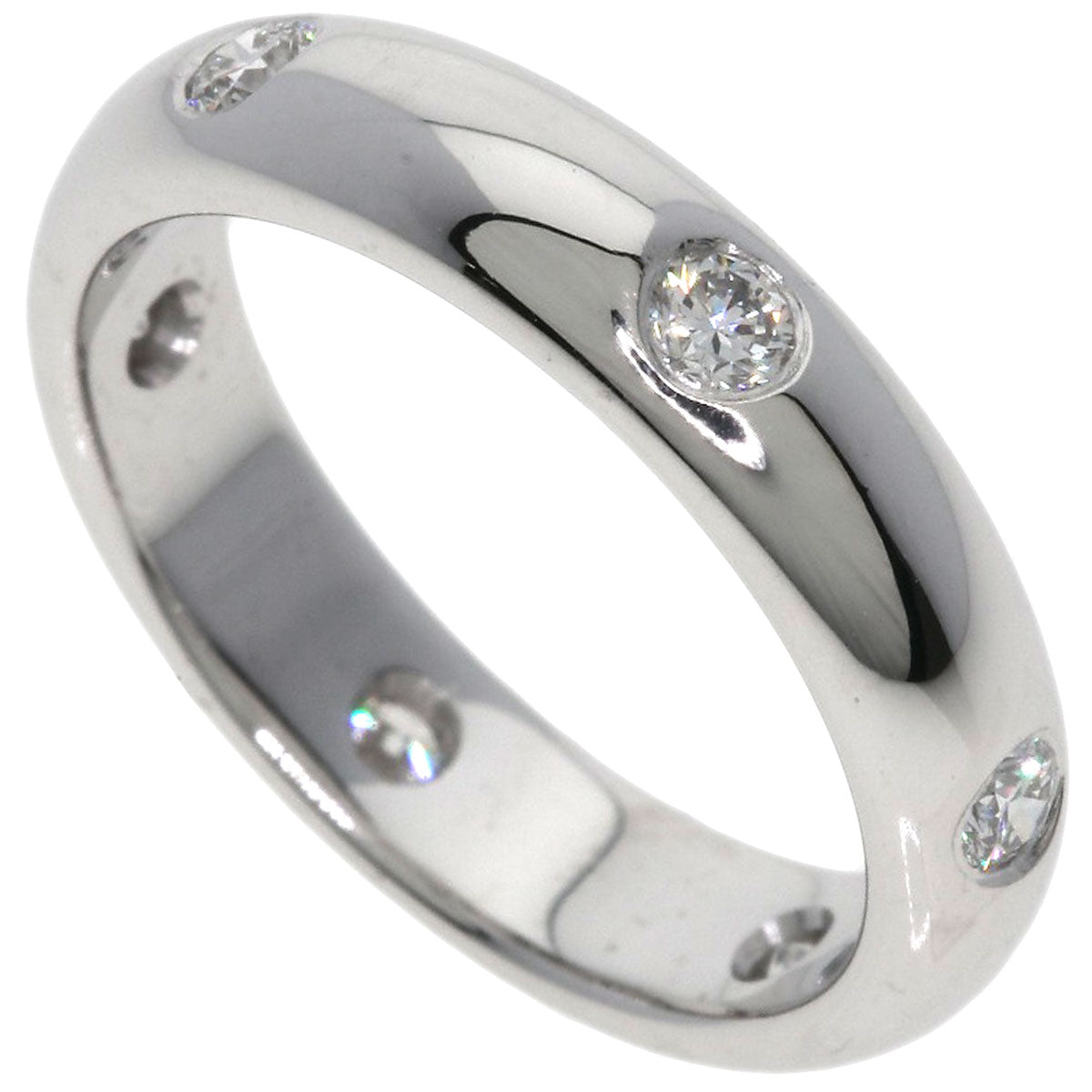 CARTIER Stellar Ring Diamond #48 Ring K18 White Gold Ladies [Used]