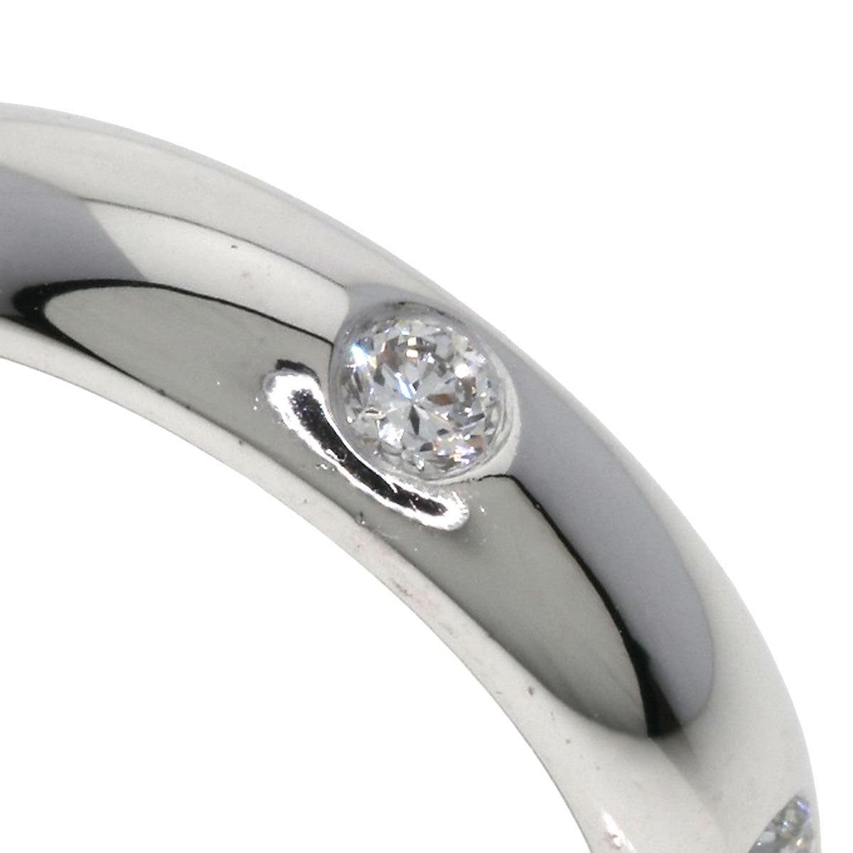 CARTIER Stellar Ring Diamond #48 Ring K18 White Gold Ladies [Used]
