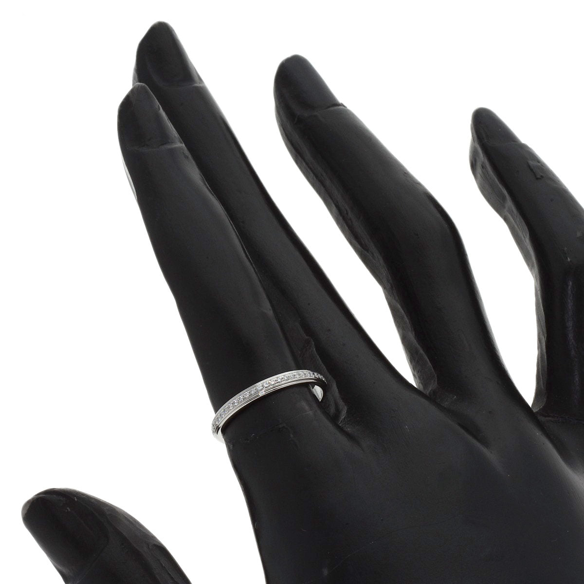 CARTIER Damour Full Eternity Diamond #49 Ring Platinum PT950 Ladies [Used]