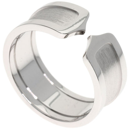 CARTIER C2 Ring LM #67 Ring K18 White Gold Ladies [Used]
