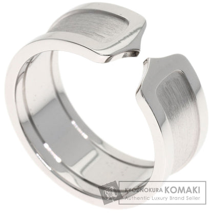 CARTIER C2 Ring LM #67 Ring K18 White Gold Ladies [Used]