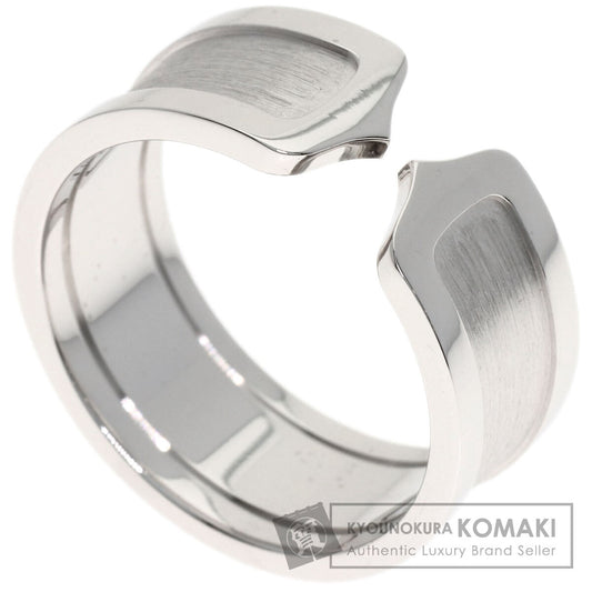 CARTIER C2 Ring LM #67 Ring K18 White Gold Ladies [Used]