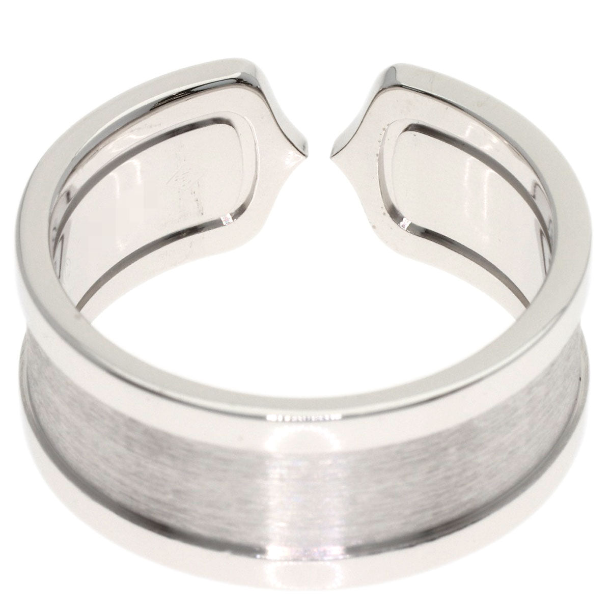 CARTIER C2 Ring LM #67 Ring K18 White Gold Ladies [Used]