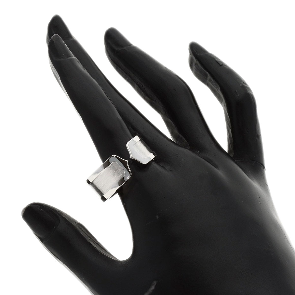 CARTIER C2 Ring LM #67 Ring K18 White Gold Ladies [Used]
