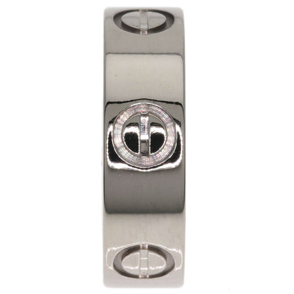 CARTIER love ring #49 Ring K18 White Gold Ladies [Used]
