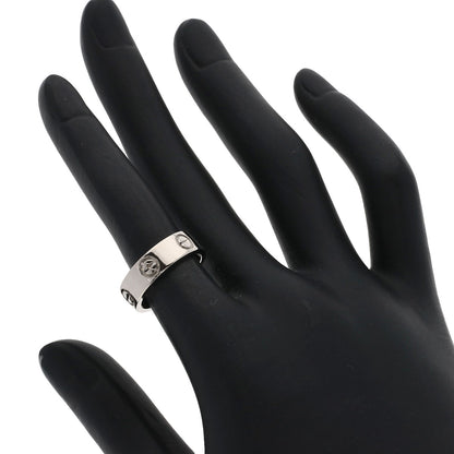 CARTIER love ring #49 Ring K18 White Gold Ladies [Used]